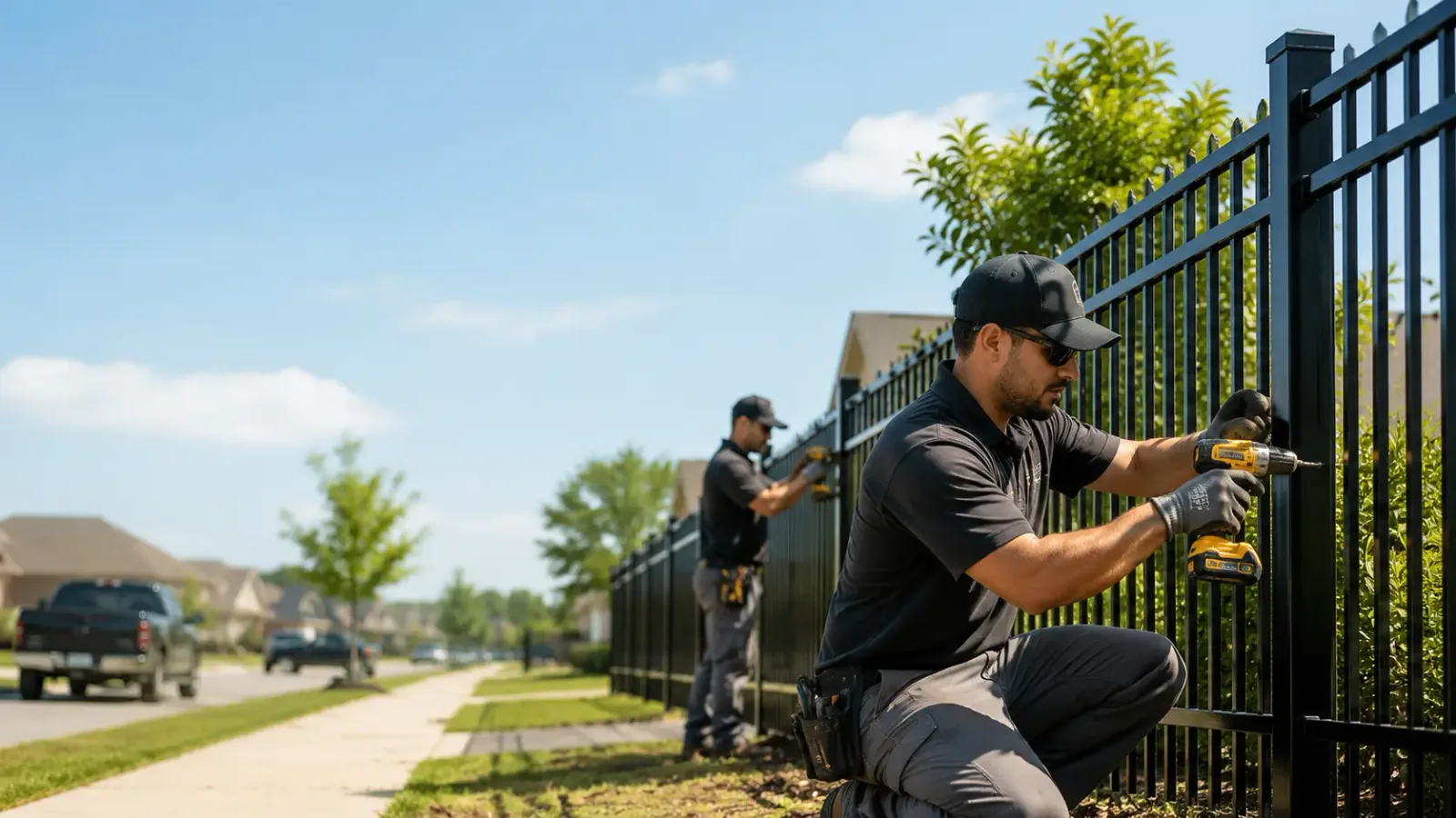 Metal Fence Installation in Valier, PA